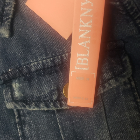 Blank NYC girls jean button down shirt - Picture 5 of 6